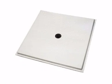 480N/490N - Flush fitting square shower tray by Saniline