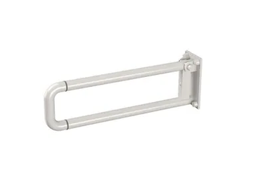 600/830-NY - U-shaped folding extruded aluminium grab bar by Saniline