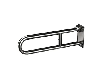 600N/830N-NX - U-shaped folding stainless steel grab bar by Saniline
