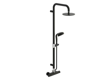 ELEGANCE - Thermostatic shower panel with hand shower by Saniline
