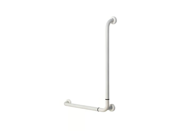 MAR-SF - L-shaped fixed steel grab bar by Saniline