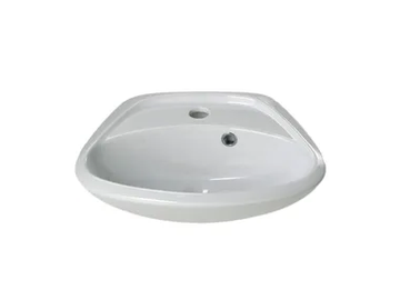 MINIMÈ - Vitreous China washbasin with overflow for children by Saniline