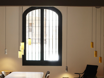 CIRIO MÚLTIPLE - LED aluminium pendant lamp by Santa & Cole