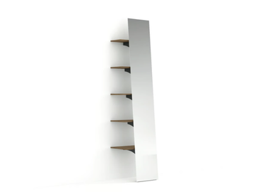 DIANA - Freestanding bathroom mirror with cabinet by Santalucia Mobili
