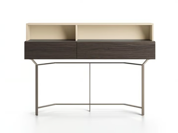 HOMY - Rectangular wooden console table by Santalucia Mobili