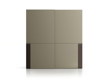 MASTER SLIDING - Sectional wooden wardrobe with sliding doors by Santalucia Mobili