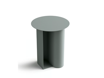 MIRO - Round plate coffee table by Santalucia Mobili