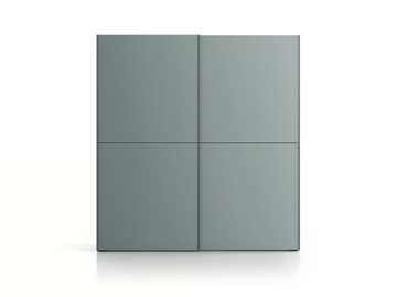 PROFILO - Sectional wooden wardrobe with sliding doors by Santalucia Mobili