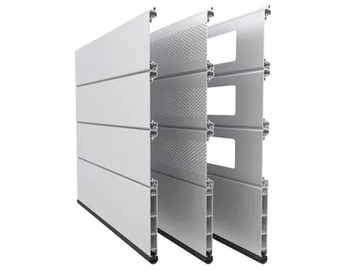 PS-100 R - Roller garage door by Saxun