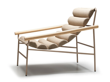 DRESS_CODE FASHION - Fabric armchair with armrests by SCAB DESIGN
