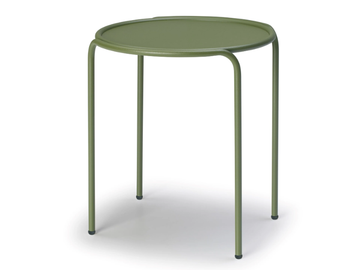 DRESS_CODE - Round painted metal garden side table by SCAB DESIGN