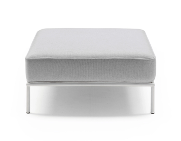 FLAP - Garden pouf in steel and fabric by SCAB DESIGN