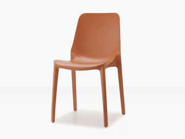 GINEVRA - Stackable technopolymer chair by SCAB DESIGN