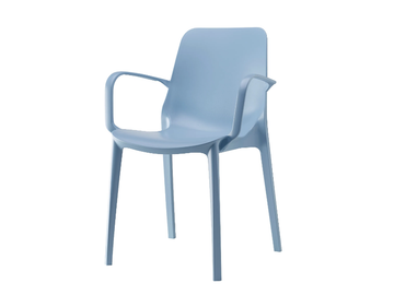 GINEVRA - Stackable technopolymer chair with armrests by SCAB DESIGN