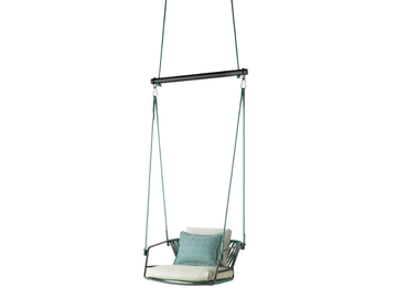LISA SWING - 1 Seater nautical rope garden hanging chair by SCAB DESIGN