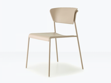 LISA TECNOPOLIMERO - Stackable technopolymer chair by SCAB DESIGN