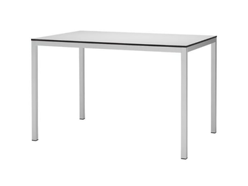 MIRTO - Rectangular powder coated steel table by SCAB DESIGN