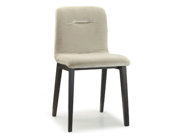 NATURAL ALICE POP - Upholstered fabric chair by SCAB DESIGN