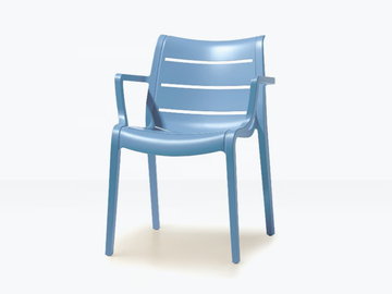 SUNSET - Technopolymer chair with armrests by SCAB DESIGN