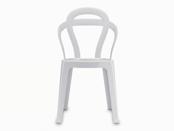 TITÌ - Stackable polycarbonate chair with armrests by SCAB DESIGN