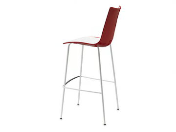 ZEBRA BICOLORE - High Polymer stool by SCAB DESIGN