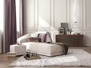 BILBAO - Fabric day bed by Scandal