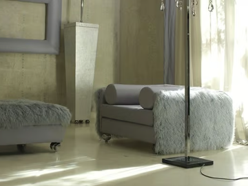 CUBICA - Armchair with armrests by Scandal