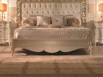 35TH ANNIVERSARY 2040-GLL - Wooden double bed by SCAPPINI & C