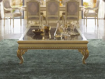 35TH ANNIVERSARY 2612-M - Square wooden coffee table by SCAPPINI & C
