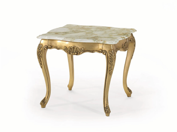35TH ANNIVERSARY 875-M - Square Calacatta marble high side table for living room by SCAPPINI & C