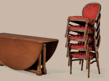 35TH ANNIVERSARY SE 253ST - Medallion upholstered stackable wooden chair by SCAPPINI & C