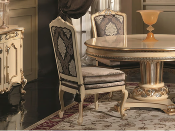 35TH ANNIVERSARY SE 486 - Upholstered fabric chair with integrated cushion by SCAPPINI & C