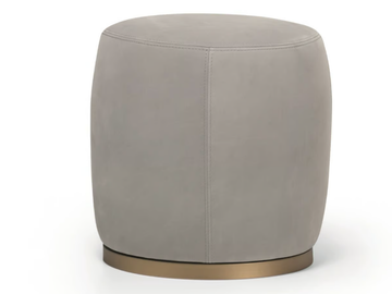 EASY N23 - Round fabric pouf by SCAPPINI & C