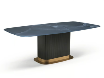 FUTURE N04 - Rectangular wood and glass table by SCAPPINI & C