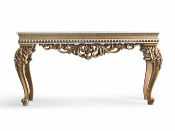 TIMELESS 2630-M - Rectangular wooden console table by SCAPPINI & C