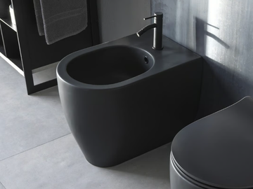 COLORS - Floor mounted ceramic bidet by Scarabeo Ceramiche