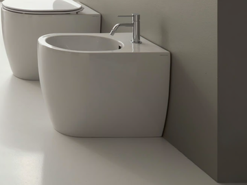 MOON - Ceramic bidet by Scarabeo Ceramiche