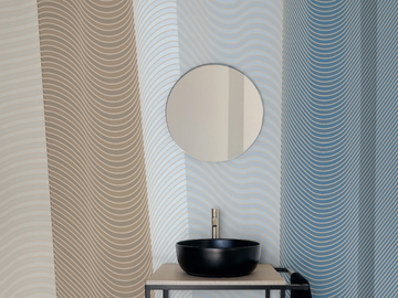 PO104 - Bathroom wallpaper by Scarabeo Ceramiche