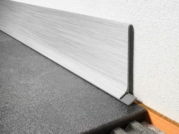 Schlüter®-DESIGNBASE-SL - Metal skirting board by Schlüter-Systems