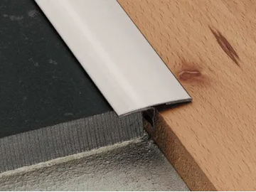 Schlüter®-RENO-T - Metal Skirting board by Schlüter-Systems