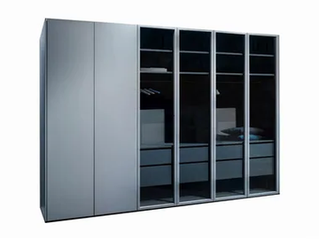 CABIN SCREEN - Custom sectional wardrobe by Schönbuch