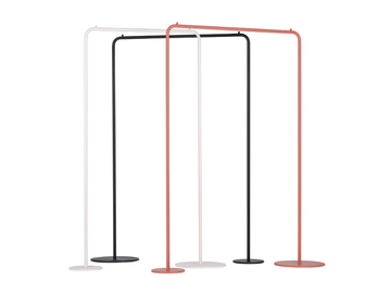 KAMI - Powder coated steel coat stand by Schönbuch