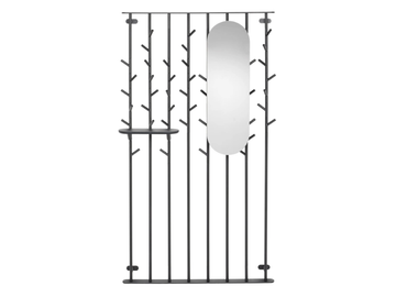 SUMI - Powder coated steel coat rack by Schönbuch