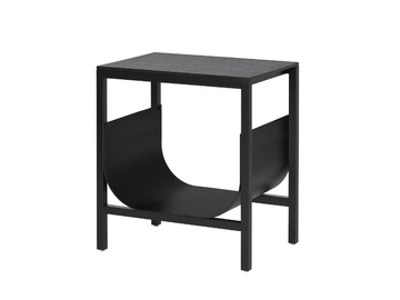 TUB - Low oak stool by Schönbuch