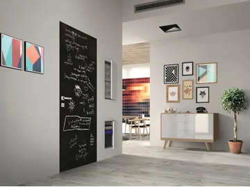 LITTLE - Flush-to-the-wall door system by Scrigno