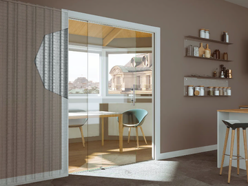 REMIX - Counter frame for parallel sliding doors by Scrigno