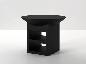 ATLANTE - Wooden coffee table / bedside table by Secolo