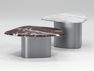 FRAGMENT - Low marble coffee table by Secolo
