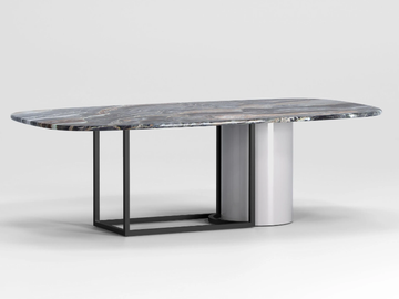 HORUS MARBLE - Rectangular marble table by Secolo