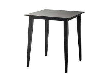 CARRÉ - Square steel dining table by Sedex